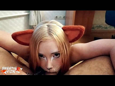 ❤️ Kitsune उसके मुंह में डिक और सह निगल ☑ गुदा अश्लील हम पर ️